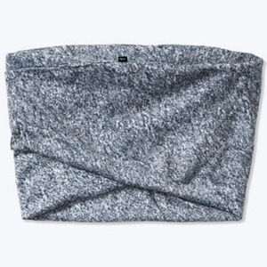 PINK Victoria’s Secret Heather Gray Convertible Headband Scarf Mask Women’s OS